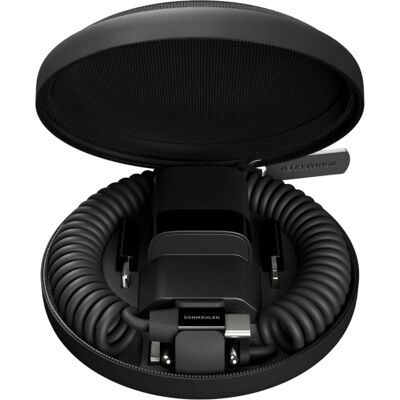 Vonmählen ACG00002 Carregador Rápido Preto Universal - Carregador Vonmählen ACG00002 Carregador Rápido Preto Universal - Carregador