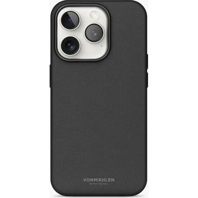 Vonmählen Vegansk Læder iPhone 16 Pro Max MagSafe Cover - Sort Vonmählen Vegansk Læder iPhone 16 Pro Max MagSafe Cover - Sort