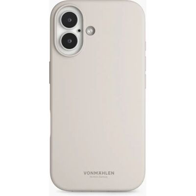 Vonmählen iPhone 16 Plus Creme - Handyhülle Vonmählen iPhone 16 Plus Creme - Handyhülle