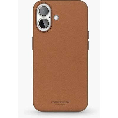 Vonmählen Lædercover iPhone 16 - Genanvendt plastik, Vegansk læder, MagSafe Vonmählen Lædercover iPhone 16 - Genanvendt plastik, Vegansk læder, MagSafe