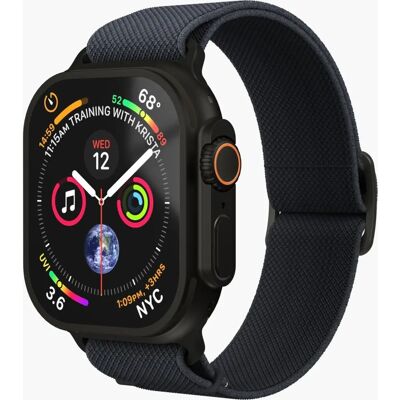 Vonmählen - AWS00186 - Navy Black - Nylon - Bracelet montre - Publicité Vonmählen - AWS00186 - Navy Black - Nylon - Bracelet montre - Publicité