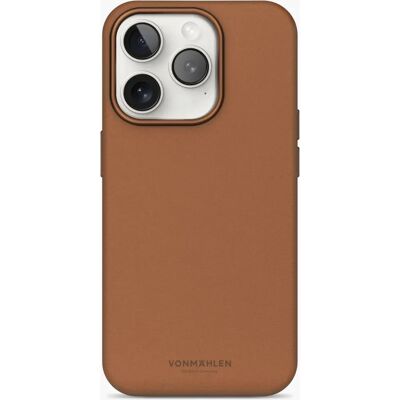 Vonmählen Braune Lederhülle für iPhone 16 Pro Max Vonmählen Braune Lederhülle für iPhone 16 Pro Max