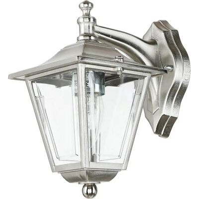 Licht-Erlebnisse Leros Außenwandleuchte - Rustik IP43 E27 Messing Licht-Erlebnisse Leros Außenwandleuchte - Rustik IP43 E27 Messing