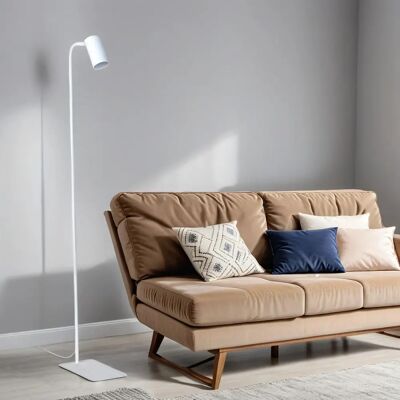 LICHT-ERLEBNISSE Stehlampe - Weiß, 120 cm, GU10, verstellbar LICHT-ERLEBNISSE Stehlampe - Weiß, 120 cm, GU10, verstellbar