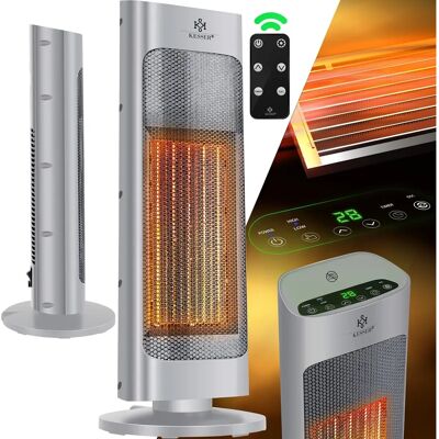 KESSER 2000W Infraróżadowy Grzejnik ceramiczny z pilotem - Ogrzewanie podłogowe KESSER 2000W Infraróżadowy Grzejnik ceramiczny z pilotem - Ogrzewanie podłogowe