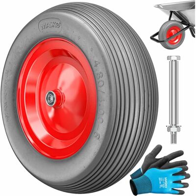 Roues Masko pour Chariot - 200kg Gomme Pleine, Jante en Acier - Publicité Roues Masko pour Chariot - 200kg Gomme Pleine, Jante en Acier - Publicité