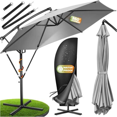 KESSER Aluminiowy parasol 300-350cm UV Wodoodporny KESSER Aluminiowy parasol 300-350cm UV Wodoodporny