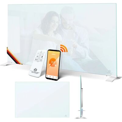 Kesser Riscaldatore a Infrarossi 2-in-1 a Pavimento e Parete Kesser Riscaldatore a Infrarossi 2-in-1 a Pavimento e Parete