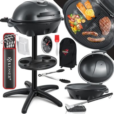 Grill électrique KESSER 2 en 1 XXL, Table & Support, Non-Attached, 2400W - Grill Électrique - Publicité Grill électrique KESSER 2 en 1 XXL, Table & Support, Non-Attached, 2400W - Grill Électrique - Publicité