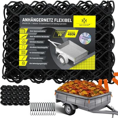 KESSER Réseau de chargement - Flexible, renforcé, résistant aux UV - Publicité KESSER Réseau de chargement - Flexible, renforcé, résistant aux UV - Publicité