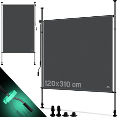 Persianas verticales KESSER - Extensibles, Opacas, 120x310cm Persianas verticales KESSER - Extensibles, Opacas, 120x310cm
