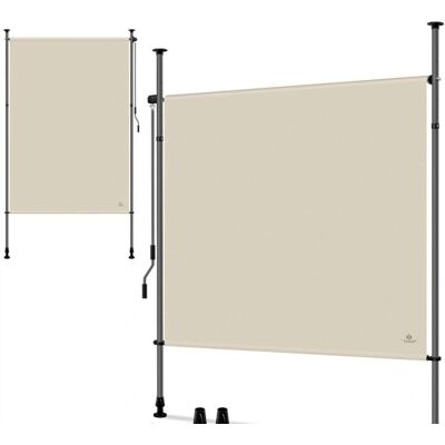 Persianas Verticales Kesser - Beige - 150 x 310 cm - Privacidad Exterior Persianas Verticales Kesser - Beige - 150 x 310 cm - Privacidad Exterior