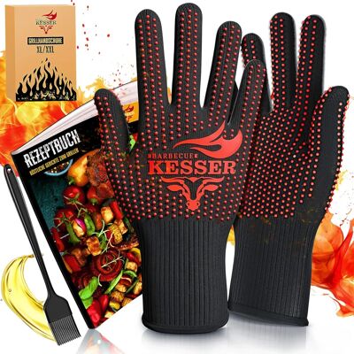 KESSER - Barbecue Gloves - ARAMID - 500°C EN407 - Gloves KESSER - Barbecue Gloves - ARAMID - 500°C EN407 - Gloves