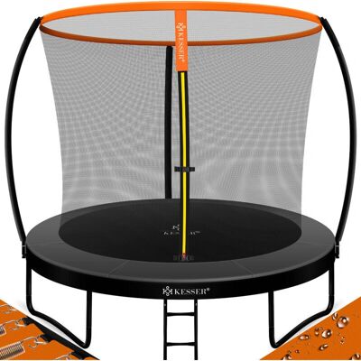 Kesser Trampolin Orange / Anthrazit - Sicherheit - Garten Kesser Trampolin Orange / Anthrazit - Sicherheit - Garten