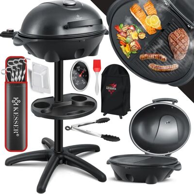 KESSER - Grill eléctrico 2en1 - Lid - XXL Plate - Electric Grill KESSER - Grill eléctrico 2en1 - Lid - XXL Plate - Electric Grill