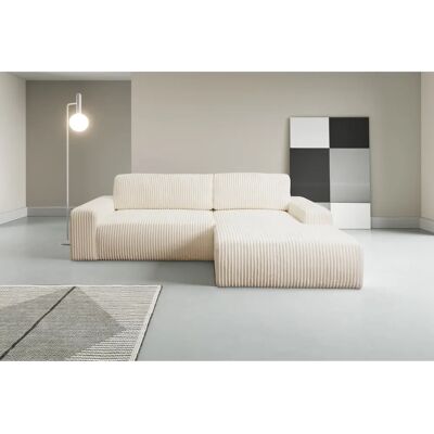 WERK2 Hugo-L L-Form Sofa - Rechte Recamiere - Beige WERK2 Hugo-L L-Form Sofa - Rechte Recamiere - Beige