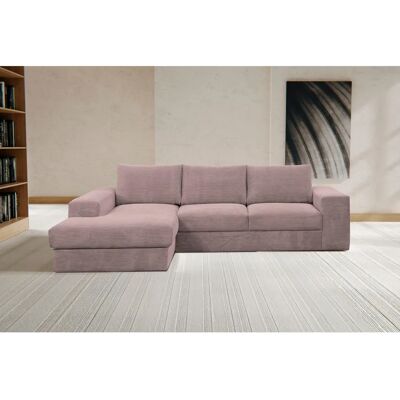 WERK2 Rozzana Rose Sofa - Hoher Komfort & Linke Recamiere WERK2 Rozzana Rose Sofa - Hoher Komfort & Linke Recamiere