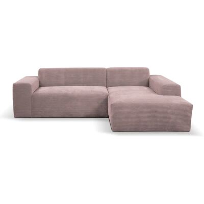 INOSIGN Zeus L-Form Sofa - Cord, Reclamiere rechts - Modernes Sofa INOSIGN Zeus L-Form Sofa - Cord, Reclamiere rechts - Modernes Sofa