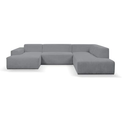 INOSIGN Zeus U-Form Sofa - Modern, Grau, 6 Sitze INOSIGN Zeus U-Form Sofa - Modern, Grau, 6 Sitze