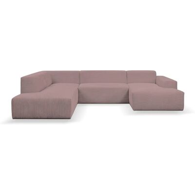 INOSIGN Zeus U-Form Rosa Sofa - U-Form-Sofa INOSIGN Zeus U-Form Rosa Sofa - U-Form-Sofa