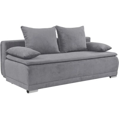 WERK2 - Biggi - Hellgrau - Mit Bettkasten - Sofa bed WERK2 - Biggi - Hellgrau - Mit Bettkasten - Sofa bed