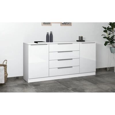 BORCHARDT MÖBEL Oliva Weiß Sideboard - Sideboard BORCHARDT MÖBEL Oliva Weiß Sideboard - Sideboard