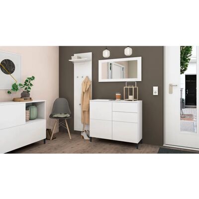 BORCHARDT MÖBEL Haama Kleiderschrank-Set - Weiß BORCHARDT MÖBEL Haama Kleiderschrank-Set - Weiß