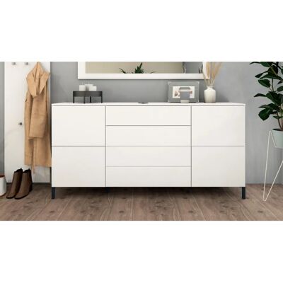 BORCHARDT MÖBEL Haama Weiß Sideboard - Sideboard BORCHARDT MÖBEL Haama Weiß Sideboard - Sideboard