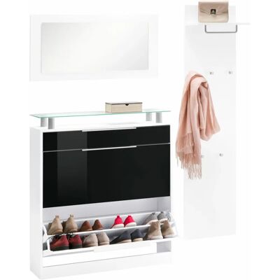 BORCHARDT MÖBEL Olivia - Moderner Garderoben- und Schuhschrank-Set BORCHARDT MÖBEL Olivia - Moderner Garderoben- und Schuhschrank-Set
