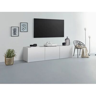 BORCHARDT MÖBEL Sophia Wandmontiertes Weißes Lowboard - Sideboards BORCHARDT MÖBEL Sophia Wandmontiertes Weißes Lowboard - Sideboards