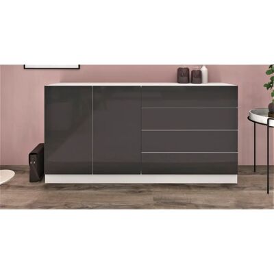 Borchardt Möbel Vaasa Sideboard - Hochglanz, 4 Regale Borchardt Möbel Vaasa Sideboard - Hochglanz, 4 Regale