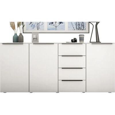 BORCHARDT MÖBEL Tom Weiß Highboard BORCHARDT MÖBEL Tom Weiß Highboard