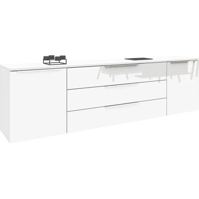 BORCHARDT MÖBEL Oliva Sideboard - Hängend & Stehend - 3 Türen BORCHARDT MÖBEL Oliva Sideboard - Hängend & Stehend - 3 Türen