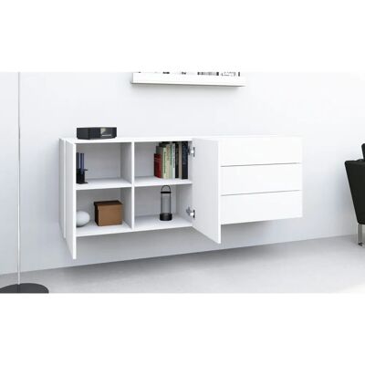 BORCHARDT MÖBEL Sophia Sideboard - 152x53x35cm, weiß matt BORCHARDT MÖBEL Sophia Sideboard - 152x53x35cm, weiß matt