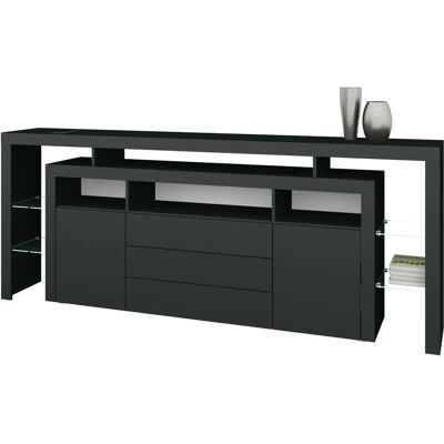 Borchardt Möbel Rosario Sideboard - schwarz - Sideboards Borchardt Möbel Rosario Sideboard - schwarz - Sideboards