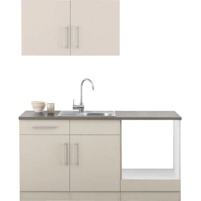 WIHO KÜCHEN Cali - 160x60cm Beige Küchen-Set WIHO KÜCHEN Cali - 160x60cm Beige Küchen-Set