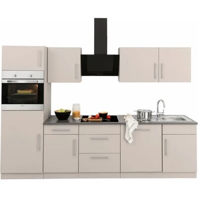 WIHO KÜCHEN Cali - 280cm Küchen-Set mit Granit Grau Arbeitsplatte WIHO KÜCHEN Cali - 280cm Küchen-Set mit Granit Grau Arbeitsplatte