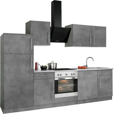 WIHO KÜCHEN Cali - Moderne Küchenzeile mit 220cm Arbeitsplatte WIHO KÜCHEN Cali - Moderne Küchenzeile mit 220cm Arbeitsplatte