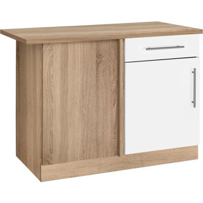 WIHO KÜCHEN Cali Weiß Matt Eiche - Küchenschrank WIHO KÜCHEN Cali Weiß Matt Eiche - Küchenschrank