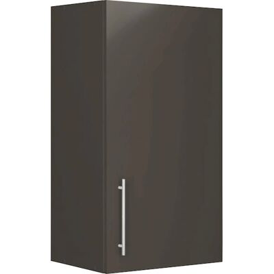 WIHO KÜCHEN Cali Hängeschrank - Anthrazit Glanz - 50x90x35 cm WIHO KÜCHEN Cali Hängeschrank - Anthrazit Glanz - 50x90x35 cm
