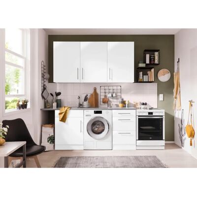 WIHO KÜCHEN Cali Hängeschrank - 60x90 cm, Weiß Glanz, Melaminharz WIHO KÜCHEN Cali Hängeschrank - 60x90 cm, Weiß Glanz, Melaminharz