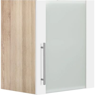 WIHO KÜCHEN Cali Glashängeschrank - 50x56,5x35 cm, weiß, Glastür WIHO KÜCHEN Cali Glashängeschrank - 50x56,5x35 cm, weiß, Glastür