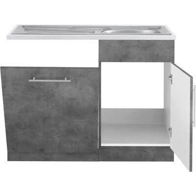 WIHO KÜCHEN Cali 2-Tür Küchen Schrank - Küchen Schrank WIHO KÜCHEN Cali 2-Tür Küchen Schrank - Küchen Schrank