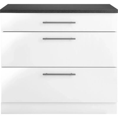 WIHO KÜCHEN Cali Weiß Glanz Unterschrank - Küchenschrank WIHO KÜCHEN Cali Weiß Glanz Unterschrank - Küchenschrank