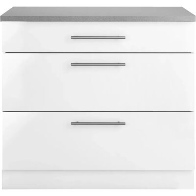 WIHO KÜCHEN Cali Weiß Küchenunterschrank WIHO KÜCHEN Cali Weiß Küchenunterschrank