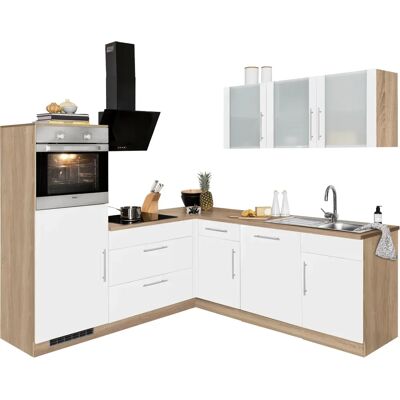 WIHO KÜCHEN Cali Winkelküche - Komplettküchen-Set, weiß, 210x220cm WIHO KÜCHEN Cali Winkelküche - Komplettküchen-Set, weiß, 210x220cm