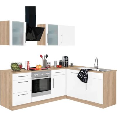 WIHO KÜCHEN Cali - Komplettküchen-Set 220x170 cm Weiß WIHO KÜCHEN Cali - Komplettküchen-Set 220x170 cm Weiß
