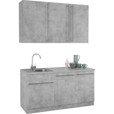 WIHO KÜCHEN Chicago Modulküche - Grau - Küchen-Set WIHO KÜCHEN Chicago Modulküche - Grau - Küchen-Set