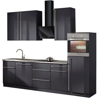 WIHO KÜCHEN Chicago Küchen-Set - Modern, Grau WIHO KÜCHEN Chicago Küchen-Set - Modern, Grau