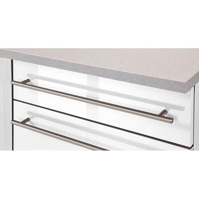 WIHO KÜCHEN Chicago Weiß Glanz Eckunterschrank - Küchenschrank WIHO KÜCHEN Chicago Weiß Glanz Eckunterschrank - Küchenschrank